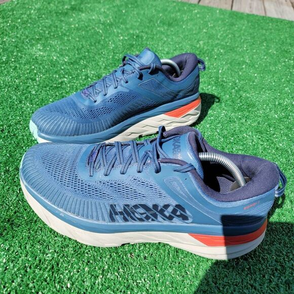 HOKA ONE ONE BONDI 7 - Men's Running Shoes - SIZE 10.5 - Picture 1 of 9